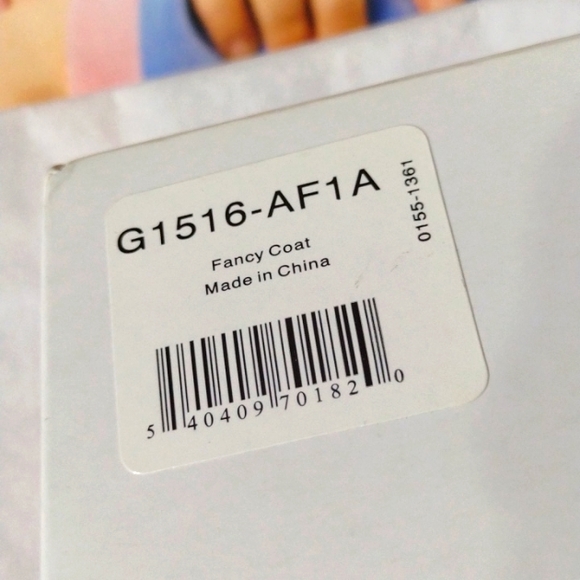 AMERICAN Girl Doll Fancy Velvet Mint Green Pink Bows Fur Cuffs Collar Bottom NWT - Picture 2 of 10